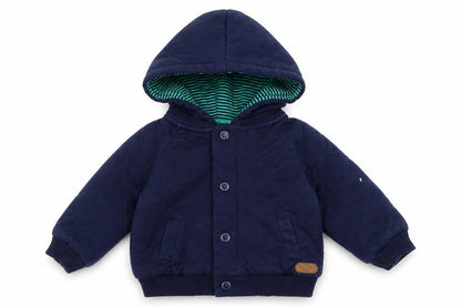 Debenhams Boys Blue  Jersey Jacket  Size 3-6 Months
