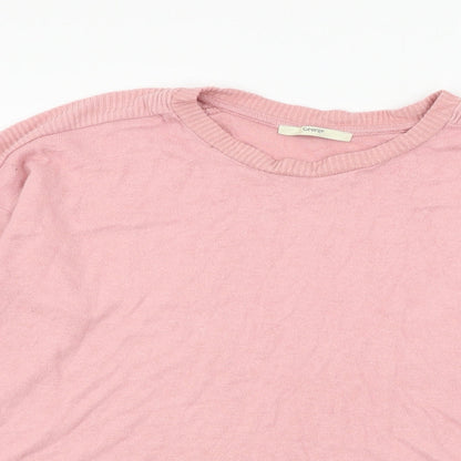 George Womens Pink  Knit Pullover Jumper Size M