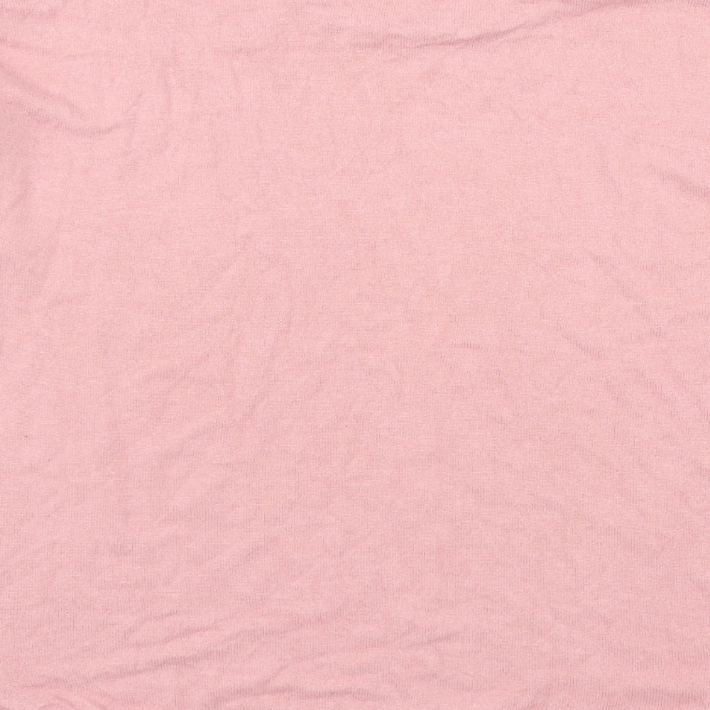 George Womens Pink  Knit Pullover Jumper Size M