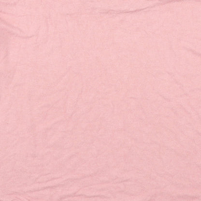George Womens Pink  Knit Pullover Jumper Size M