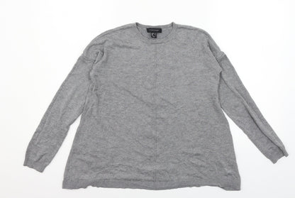Womens UK Size 12 Atmosphere Grey Pullover Jumper