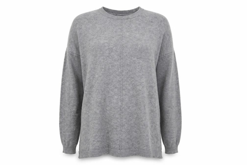 Womens UK Size 12 Atmosphere Grey Pullover Jumper