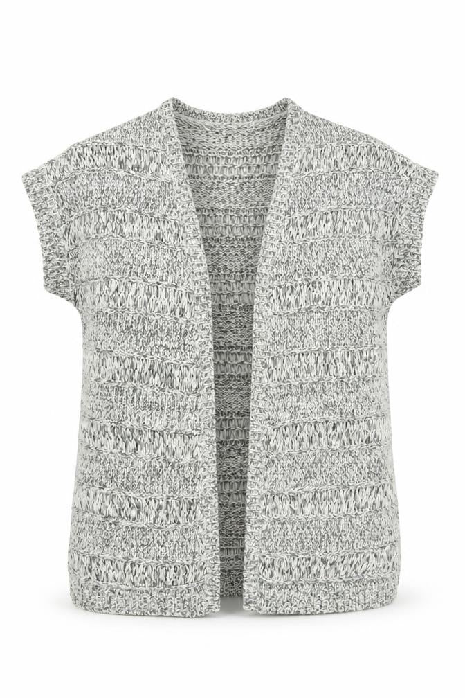 Womens UK Size 10 M&Co Grey Cardigan Jumper