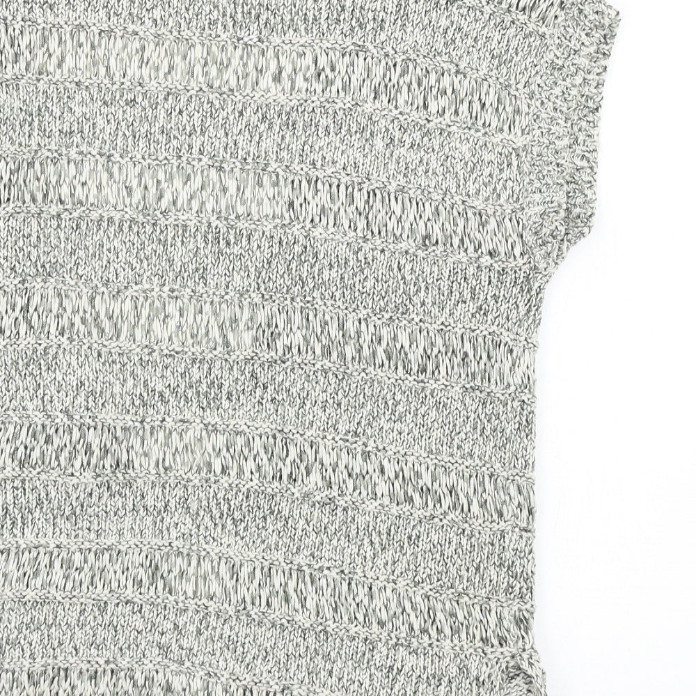 Womens UK Size 10 M&Co Grey Cardigan Jumper