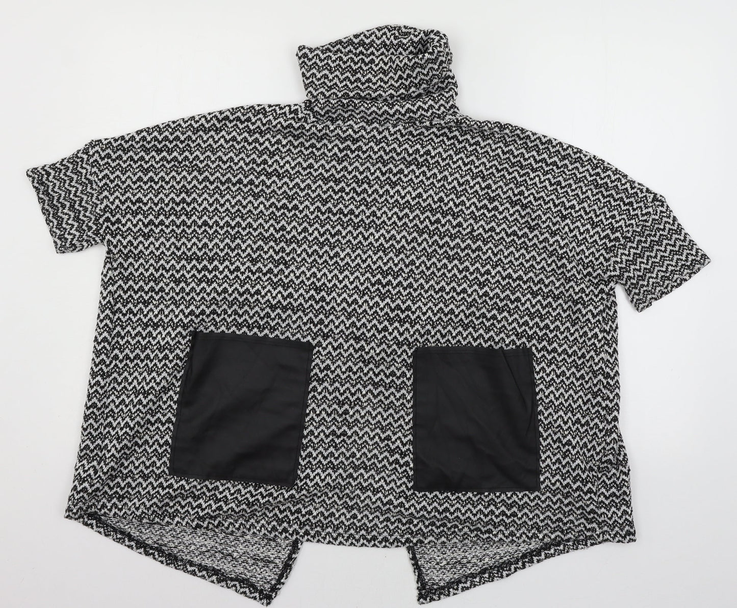 Womens UK Size 6 River Island Black Pullover Jumper