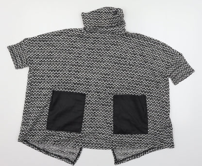Womens UK Size 6 River Island Black Pullover Jumper