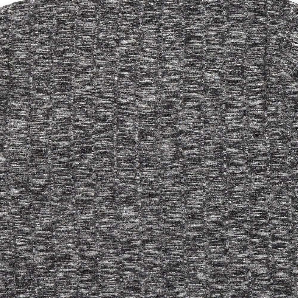 F&F Womens Grey  Jersey Basic T-Shirt Size 10