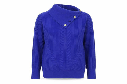 Marks & Spencer Womens Blue  Knit Pullover Jumper Size 10