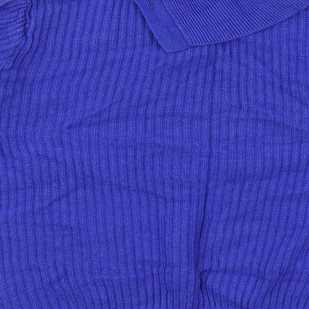 Marks and Spencer Womens Blue  Knit Pullover Jumper Size 10