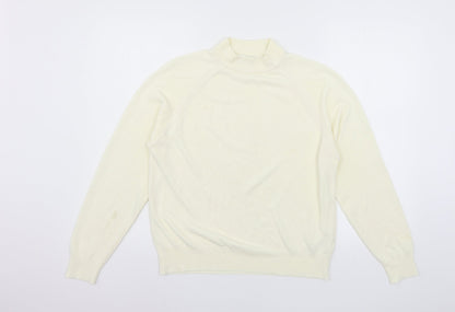 Womens UK Size 12 Berkertex Ivory Pullover Jumper