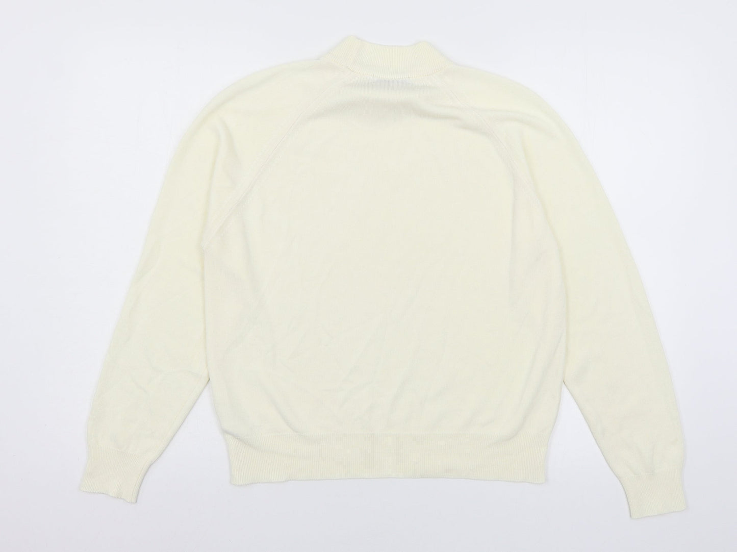 Womens UK Size 12 Berkertex Ivory Pullover Jumper