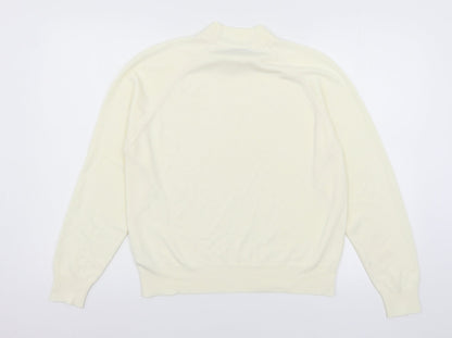 Womens UK Size 12 Berkertex Ivory Pullover Jumper