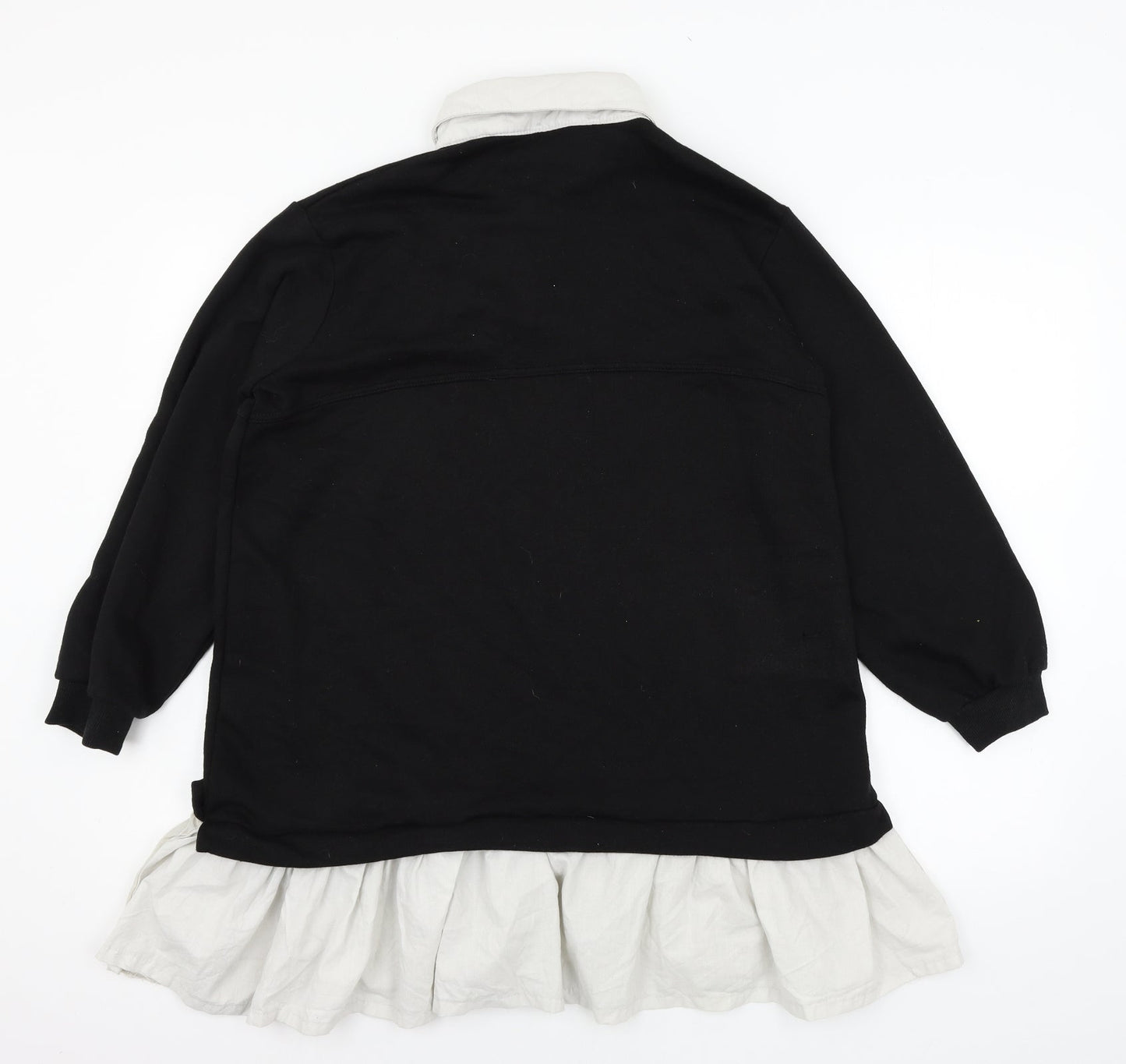Cameo Rose Womens Black  Jersey Pullover Sweatshirt Size M