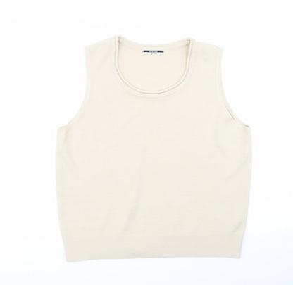 Asda George Womens Beige   Pullover Jumper Size 18