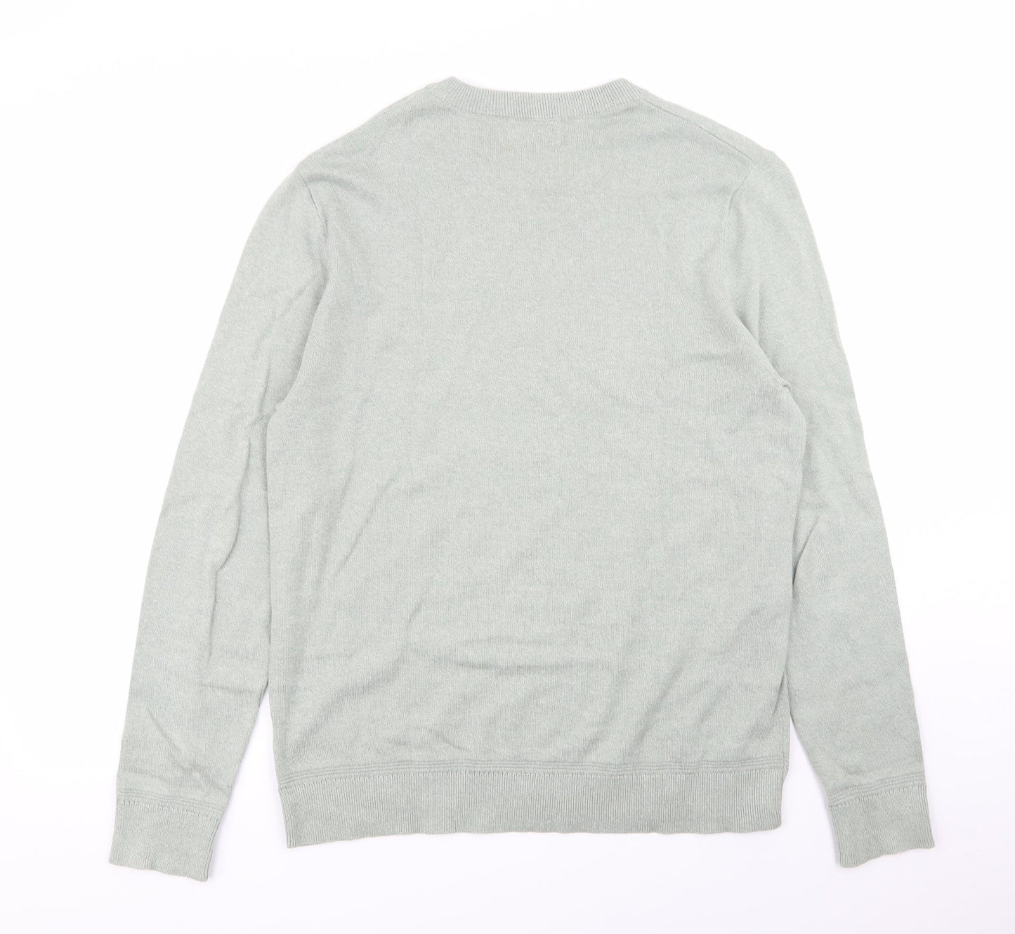 Topman Mens Green   Pullover Jumper Size L