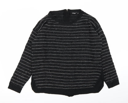 Womens UK Size 12 goldigga Black Pullover Jumper
