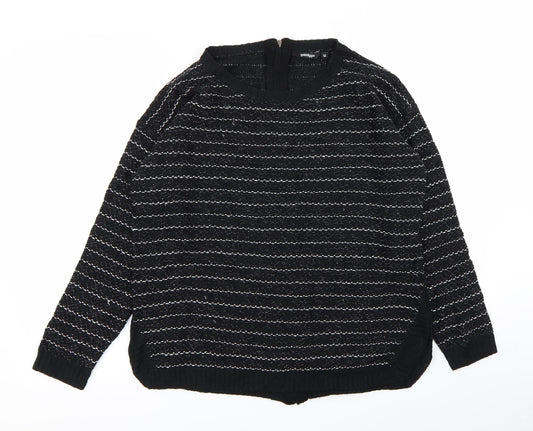 Womens UK Size 12 goldigga Black Pullover Jumper