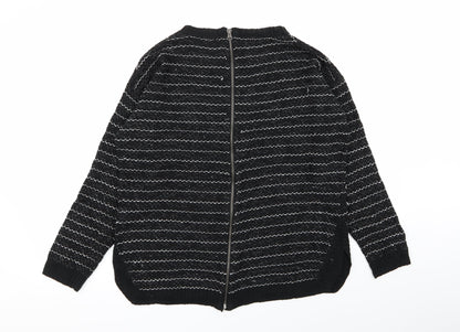 Womens UK Size 12 goldigga Black Pullover Jumper