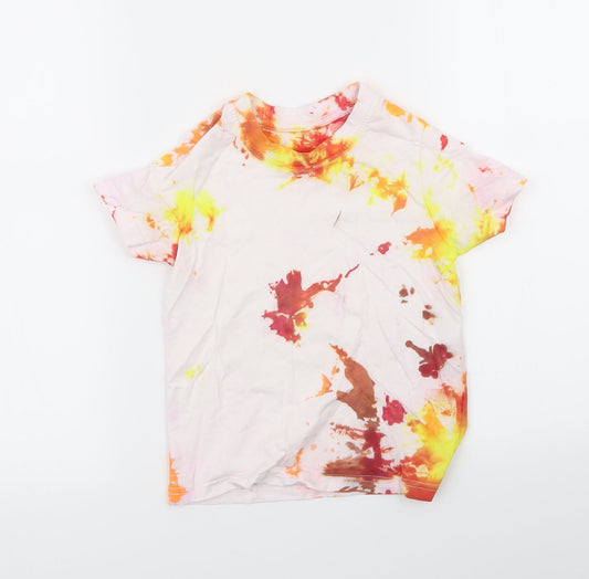 lily and dan Girls Multicoloured   Basic T-Shirt Size 5-6 Years