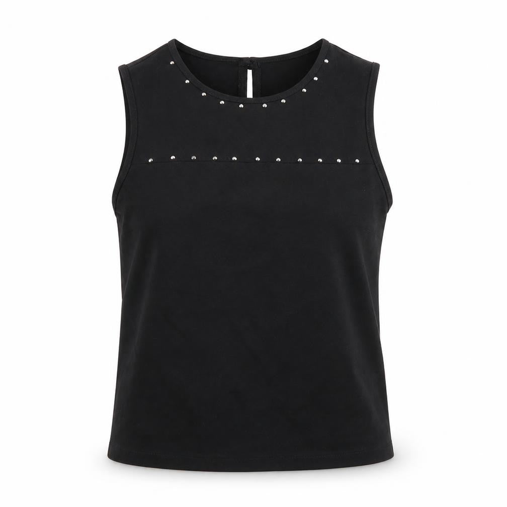 Womens UK Size 6 New Look Black Basic Blouse