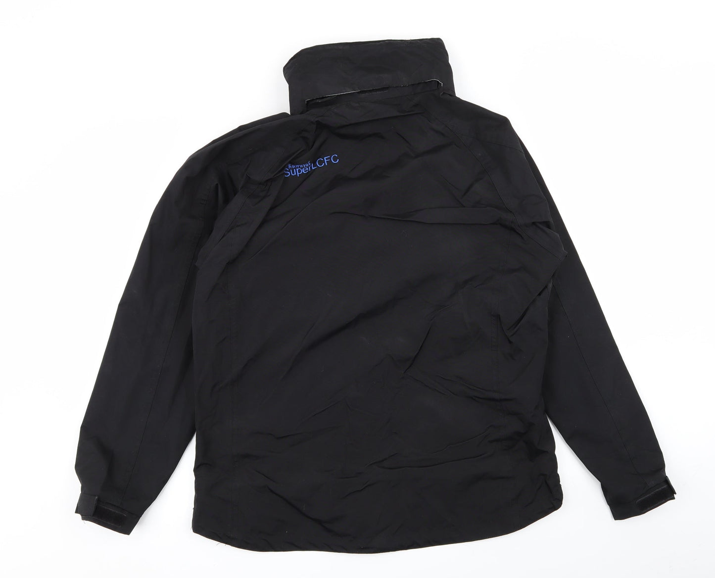 Mens UK Size L Leciester City FC Black Jacket