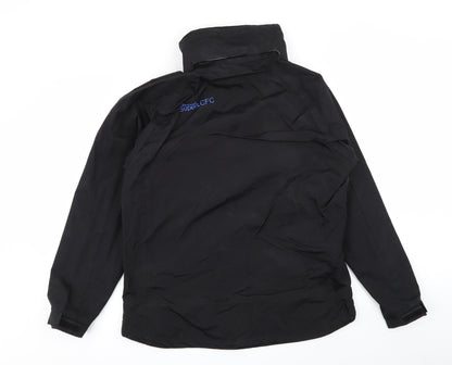 Mens UK Size L Leciester City FC Black Jacket