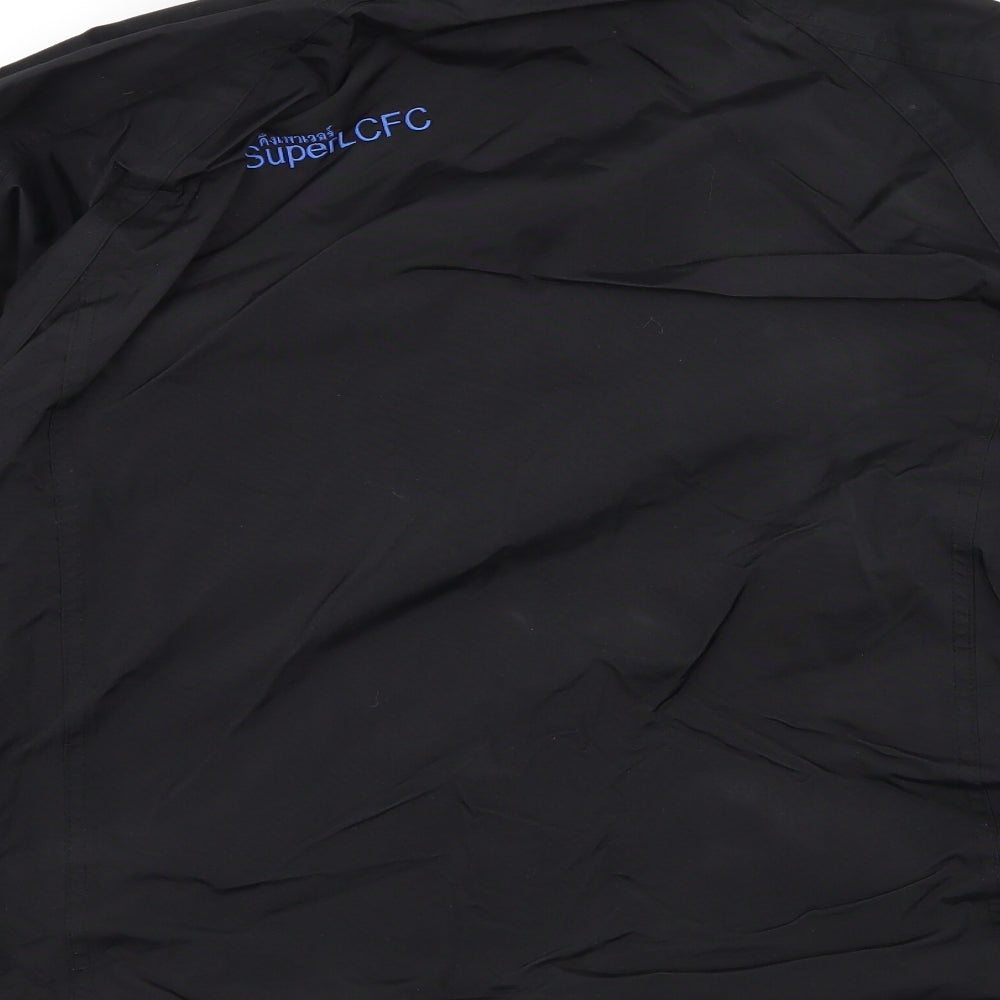 Mens UK Size L Leciester City FC Black Jacket
