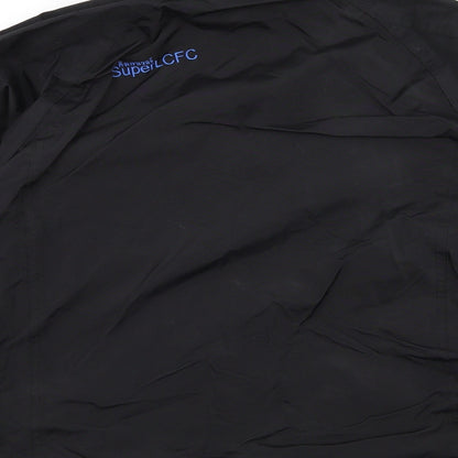 Mens UK Size L Leciester City FC Black Jacket