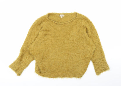 Womens UK Size M Amanti Yellow Pullover Jumper