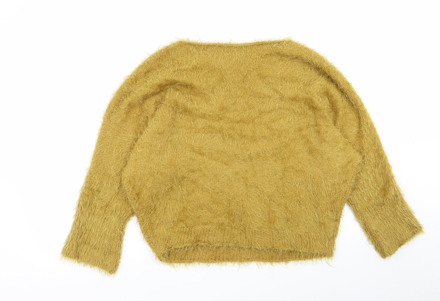 Womens UK Size M Amanti Yellow Pullover Jumper