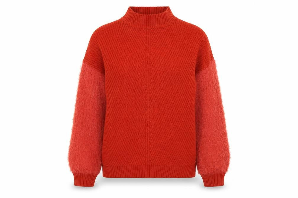 Womens UK Size 8 Primark Red Pullover Jumper