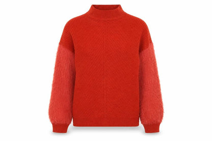 Womens UK Size 8 Primark Red Pullover Jumper