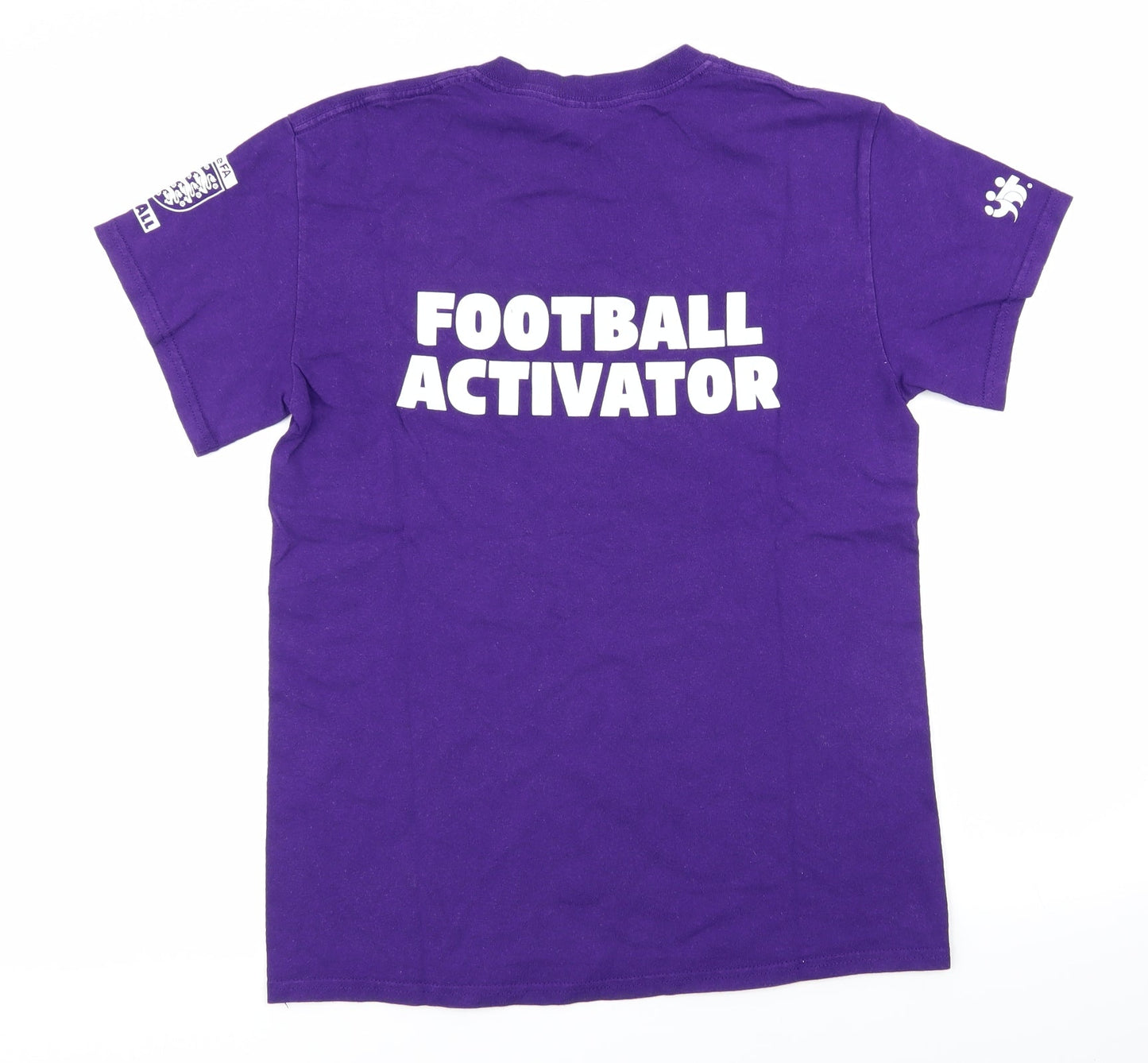 Mens UK Size S Gildan Purple  T-Shirt