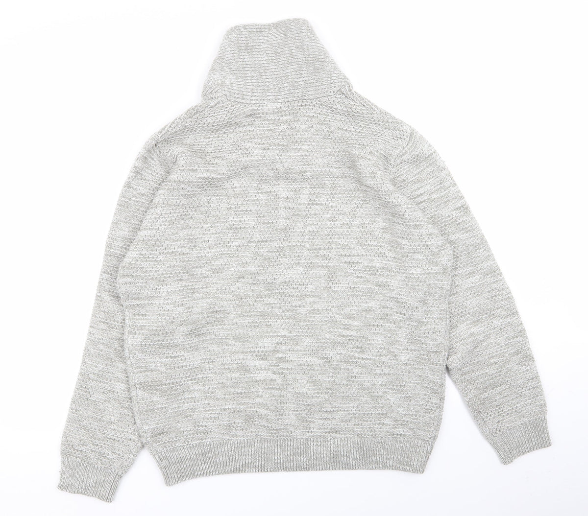 Back view of ACW 58 men’s grey jumper, size L