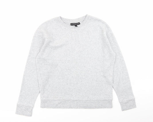 Topshop Womens Grey   Pullover Jumper Size 8