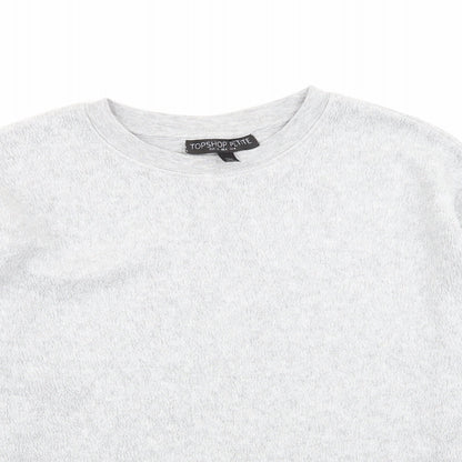 Topshop Womens Grey   Pullover Jumper Size 8