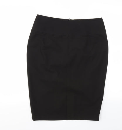 ESSENTIEL Womens Black   A-Line Skirt Size 14