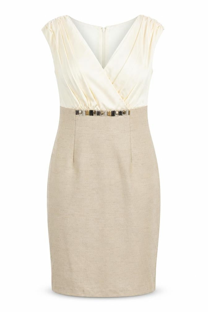 shubette Womens Gold   Fit & Flare  Size 12