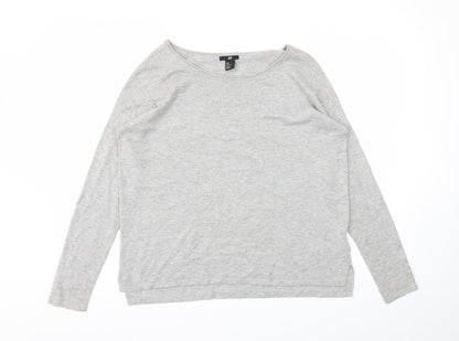 Womens UK Size S H&M Grey Pullover Jumper