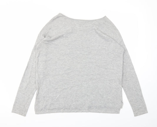 Womens UK Size S H&M Grey Pullover Jumper