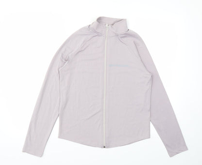 Boohoo Womens Purple   Basic T-Shirt Size 10