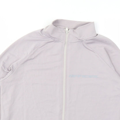 Boohoo Womens Purple   Basic T-Shirt Size 10