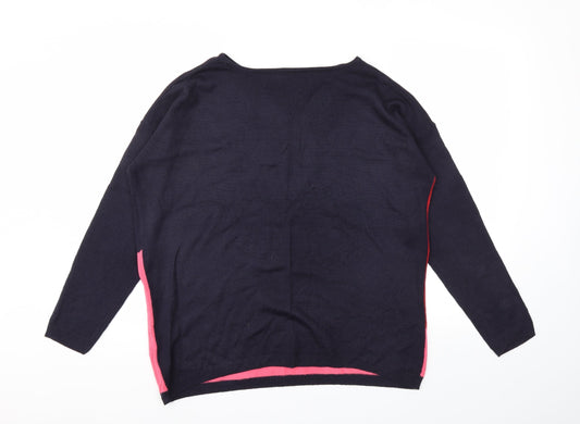 Womens UK Size 10 Bonmarché Multicoloured Pullover Jumper