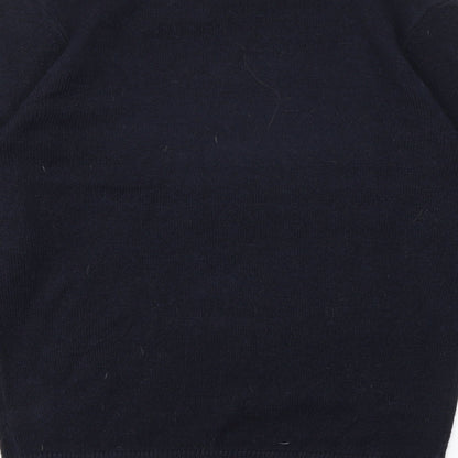 Mens UK Size M NEXT Blue Pullover Sweatshirt