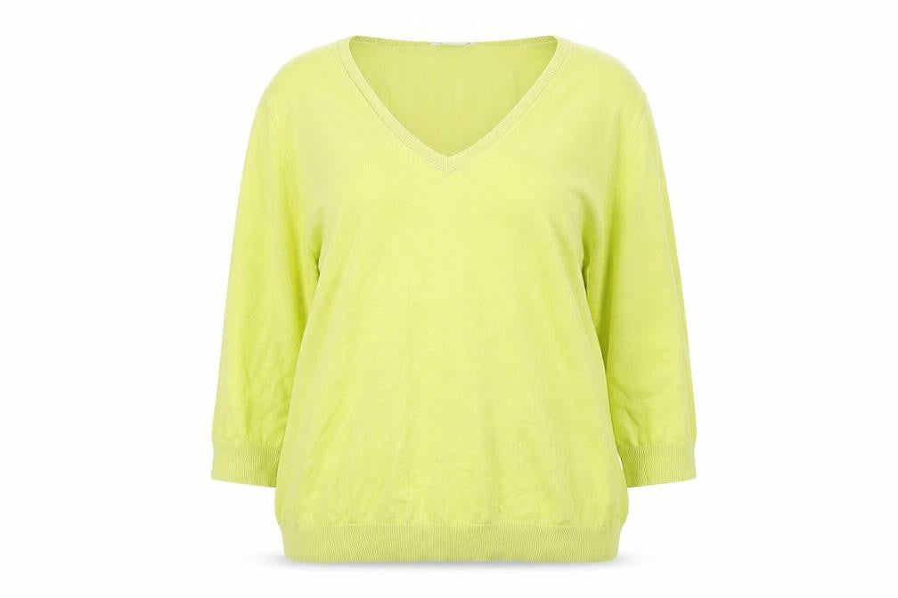Womens UK Size 18 BHS Yellow Pullover Jumper