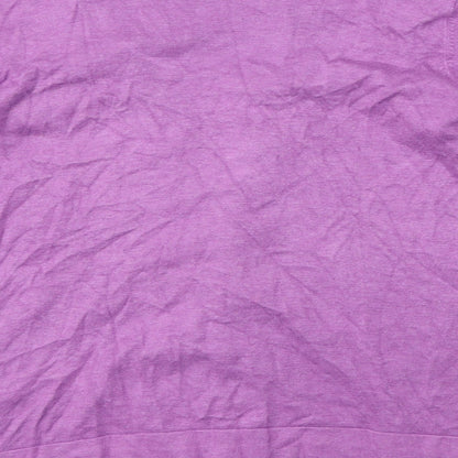 CC Womens Purple Striped  Cardigan Jumper Size M