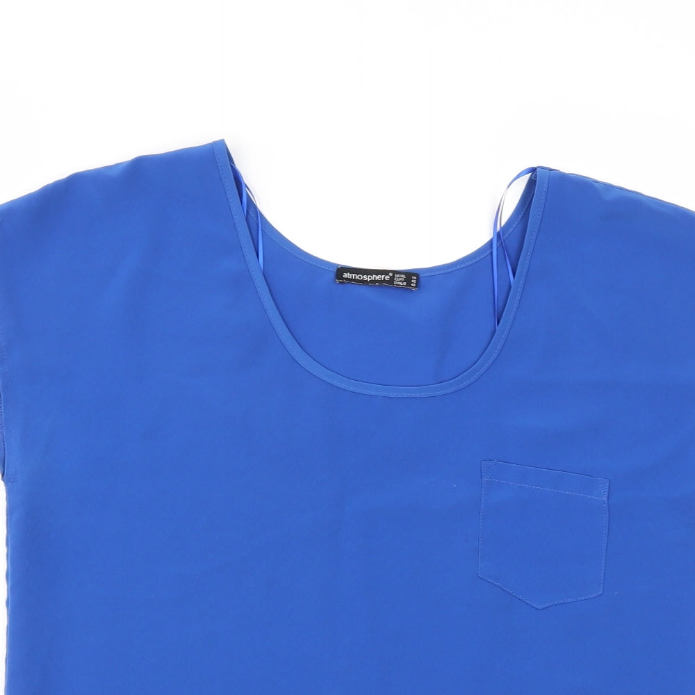 Primark Womens Blue   Basic Blouse Size 14