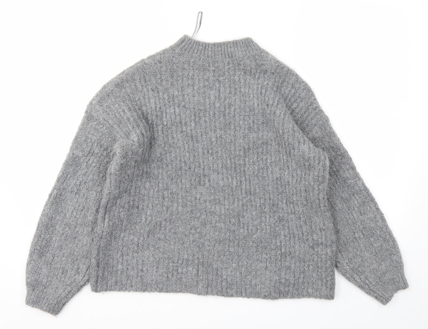 Womens UK Size S M&S Grey Pullover Jumper