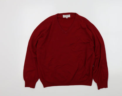 Womens UK Size 16 country collection Red Pullover Jumper