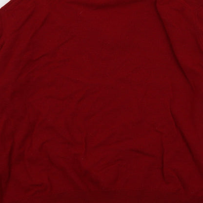 Womens UK Size 16 country collection Red Pullover Jumper
